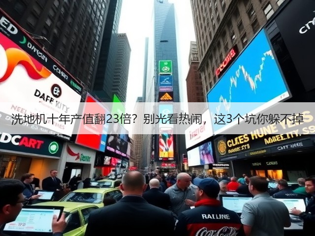 洗地机十年产值翻23倍?别光看热闹,这3个坑你躲不掉(图2) 洗地机十年产值翻23倍?别光看热闹,这3个坑你躲不掉(图2)