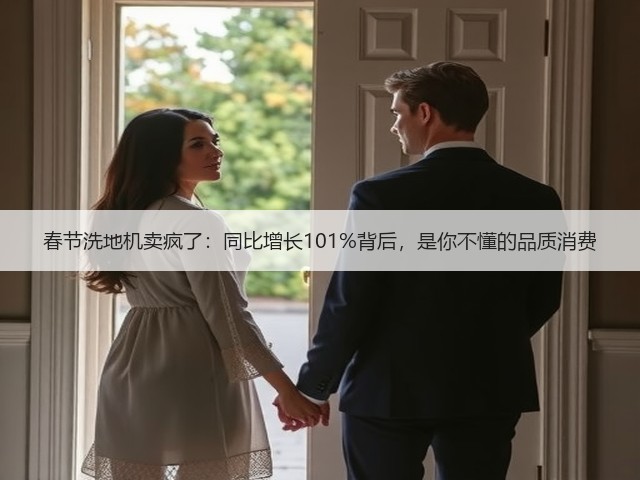 春节洗地机卖疯了:同比增长101%背后,是你不懂的品质消费(图2) 春节洗地机卖疯了:同比增长101%背后,是你不懂的品质消费(图2)