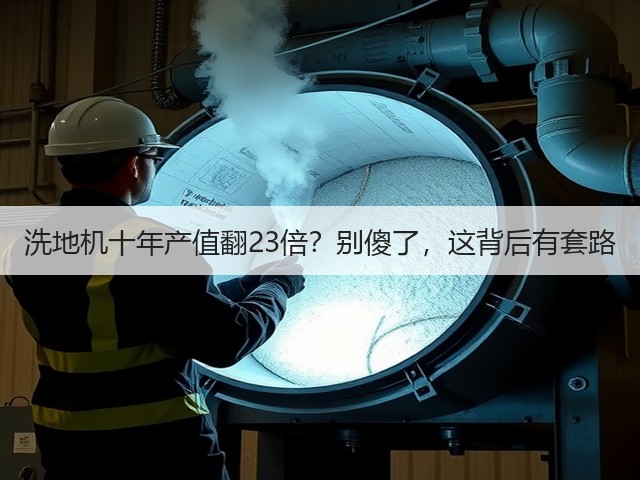 洗地机十年产值翻23倍?别傻了,这背后有套路(图3) 洗地机十年产值翻23倍?别傻了,这背后有套路(图3)