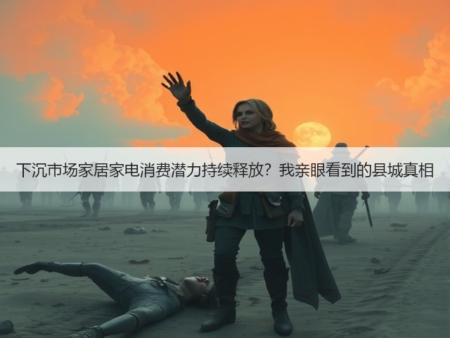 下沉市场家居家电消费潜力持续释放?我亲眼看到的县城真相(图1) 下沉市场家居家电消费潜力持续释放?我亲眼看到的县城真相(图1)