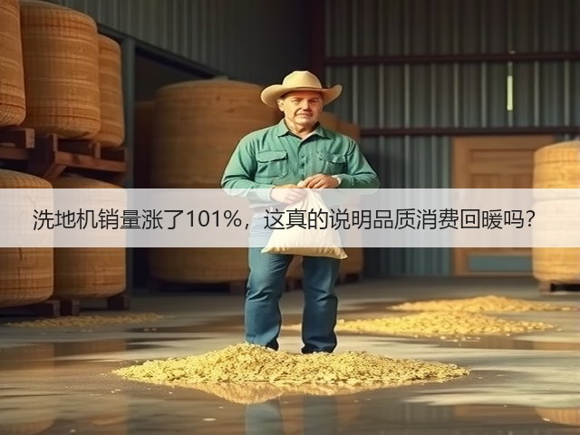 洗地机销量涨了101%,这真的说明品质消费回暖吗?(图3) 洗地机销量涨了101%,这真的说明品质消费回暖吗?(图3)