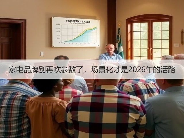 家电品牌别再吹参数了,场景化才是2026年的活路(图3) 家电品牌别再吹参数了,场景化才是2026年的活路(图3)