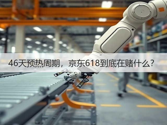 46天预热周期,京东618到底在赌什么?(图3) 46天预热周期,京东618到底在赌什么?(图3)
