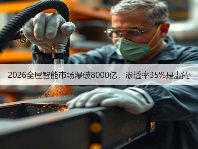 2026全屋智能市场爆破8000亿,渗透率35%是虚的(图1) 2026全屋智能市场爆破8000亿,渗透率35%是虚的(图1)