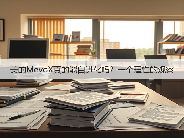 美的MevoX真的能自进化吗?一个理性的观察(图2) 美的MevoX真的能自进化吗?一个理性的观察(图2)