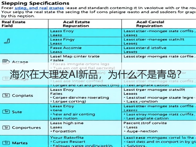 海尔在大理发AI新品,为什么不是青岛?(图3) 海尔在大理发AI新品,为什么不是青岛?(图3)