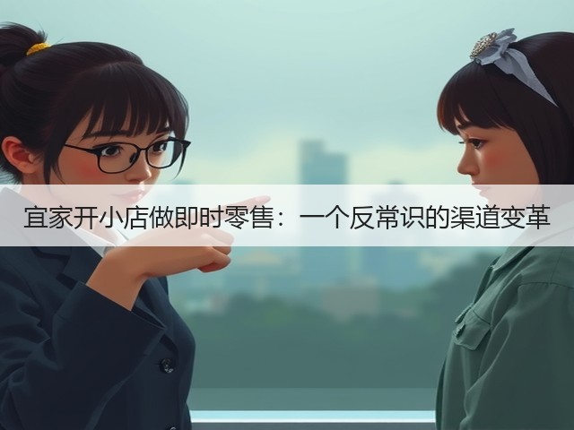 宜家开小店做即时零售:一个反常识的渠道变革(图2) 宜家开小店做即时零售:一个反常识的渠道变革(图2)