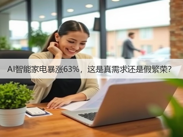 AI智能家电暴涨63%,这是真需求还是假繁荣?(图3) AI智能家电暴涨63%,这是真需求还是假繁荣?(图3)