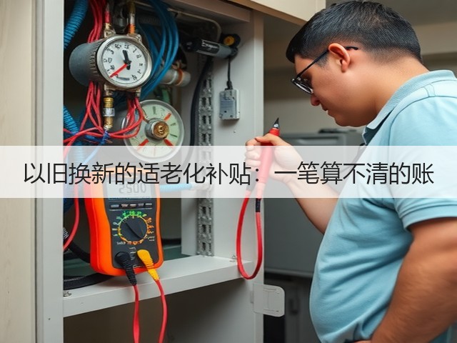 以旧换新的适老化补贴:一笔算不清的账(图3) 以旧换新的适老化补贴:一笔算不清的账(图3)