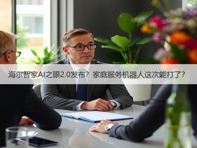 海尔智家AI之眼2.0发布?家庭服务机器人这次能打了?(图2) 海尔智家AI之眼2.0发布?家庭服务机器人这次能打了?(图2)