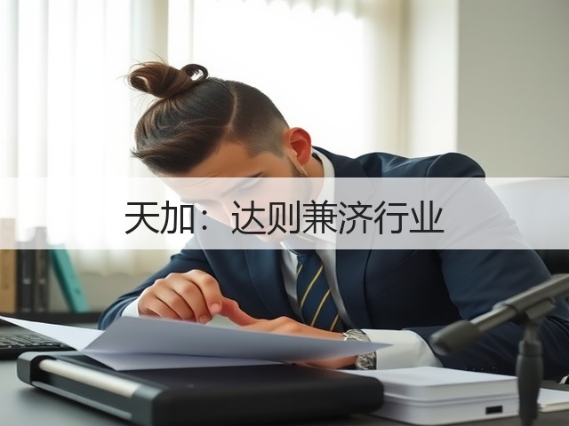 天加:达则兼济行业(图2) 天加:达则兼济行业(图2)