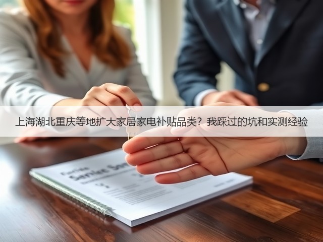 上海湖北重庆等地扩大家居家电补贴品类?我踩过的坑和实测经验(图1) 上海湖北重庆等地扩大家居家电补贴品类?我踩过的坑和实测经验(图1)