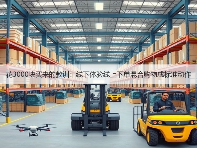 花3000块买来的教训:线下体验线上下单混合购物成标准动作(图3) 花3000块买来的教训:线下体验线上下单混合购物成标准动作(图3)