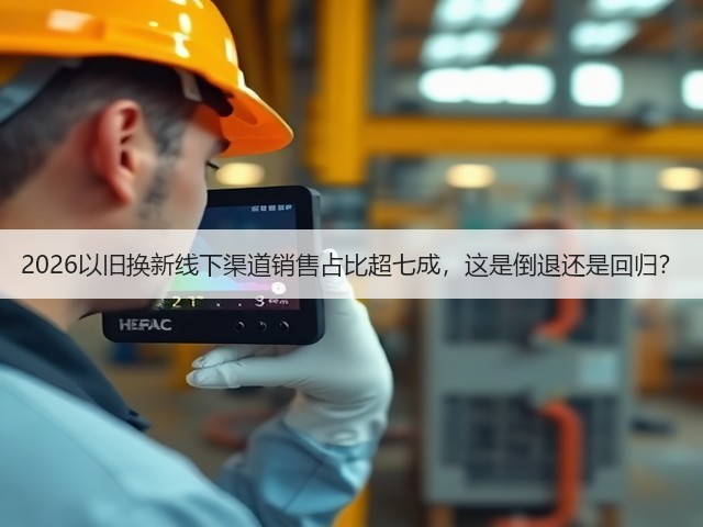 2026以旧换新线下渠道销售占比超七成,这是倒退还是回归?(图1) 2026以旧换新线下渠道销售占比超七成,这是倒退还是回归?(图1)